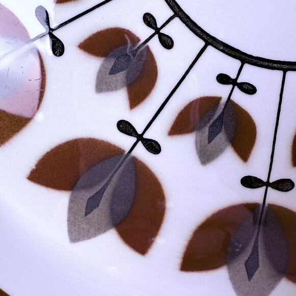 Vintage Mikasa Platter Plate 1970’s Light n Lively Ode D5852 Oven to Table 12" - Picture 4 of 5